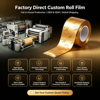 Sacs personnalisés en film laminé pour rouleaux d'œufs, haute barrière, en aluminium, adaptés à l'emballage automatique