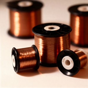Industriële Hoge Kwaliteit Hoge Zuiverheid Koper Geëmailleerde Draad Voor Motoren Transformatoren Generatoren Elektromagnetische Spoelen Auto Gebouw - Product Image 1