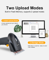 Escáner de código de barras USB automático 2D de modo dual y dispositivo de inventario de máquinas Precio DE ESTADO DE EXISTENCIAS