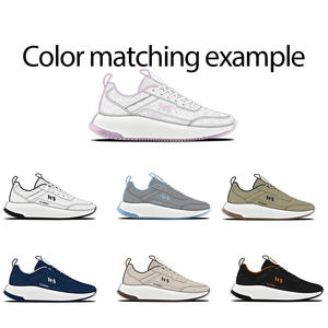 Weshine chaussures de <span class=keywords><strong>basket</strong></span>-ball originales chaussures de <span class=keywords><strong>basket</strong></span>-ball d'occasion en plein air baskets montantes à lacets chaussures de football Airsoom - Product Image 2