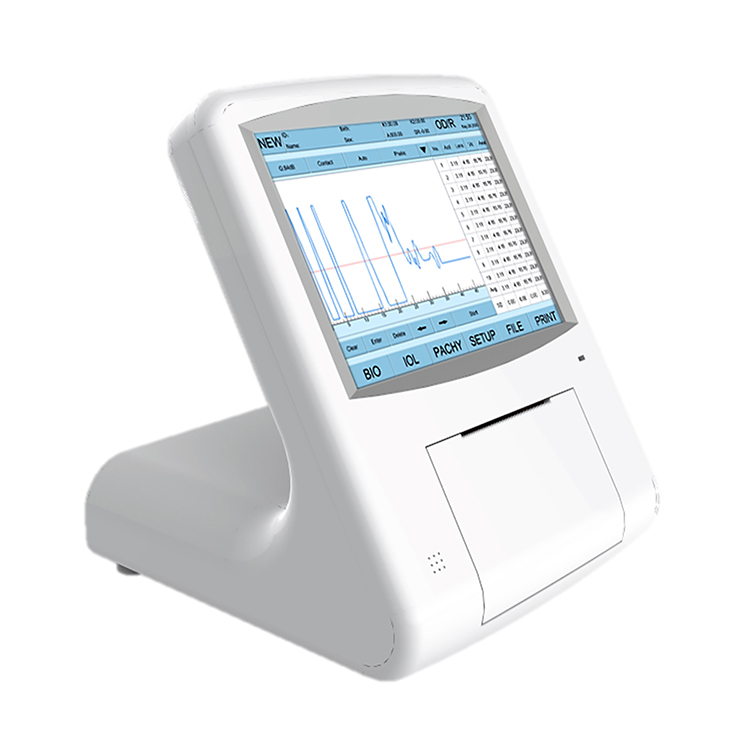 Ecografía oftálmica A/B Scan y paquímetro en uno para diagnosticar enfermedades intraoculares