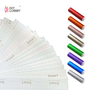 Diylobby 8-Color Metallic Matte PVC Vinyl Waterproof Smart Permanent Adhesive for Silhouette Cameo, Vinyl Roll for Craft Cutter - Product Image 5