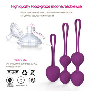 Juego <span class=keywords><strong>de</strong></span> Huevos Vibradores Ylove para Mujeres, Bolas Vaginales <span class=keywords><strong>de</strong></span> Silicona <span class=keywords><strong>de</strong></span> Grado Alimenticio para Ejercicios <span class=keywords><strong>de</strong></span> Músculos del Suelo Pélvico - Product Image 5