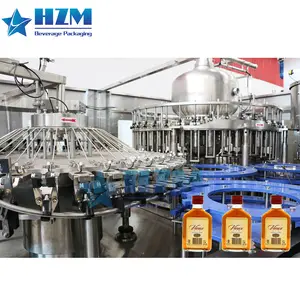 Competitive Price Automatic Glass Bottle Alcoholic Drinking Filling Machine/Equipment