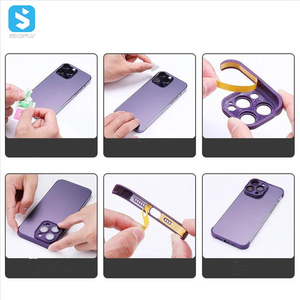 เคสกันกร<span class=keywords><strong>ะ</strong></span>แทก TPU นิ่ม ป้องกันเลนส์กล้อง รุ่นขายดีปี 2023 พร้อมแผ่นกันกร<span class=keywords><strong>ะ</strong></span>แทกมุมจริง สำหรับ <span class=keywords><strong>iPhone</strong></span> 14 13 <span class=keywords><strong>12</strong></span> Pro Max - Product Image 4