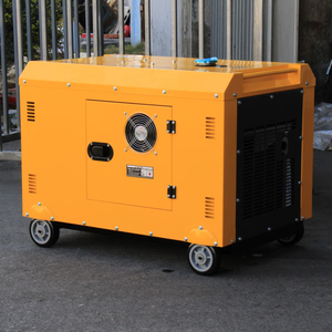 เครื่องกำเนิดไฟฟ้าดีเซลแบบพกพา เงียบ 8kw 10kva 12kw 15kva ระบายความร้อนด้วยอากาศ เฟสเดียว 220V สามเฟส 380V 50/60HZ พร้อมระบบ ATS - Product Image 1