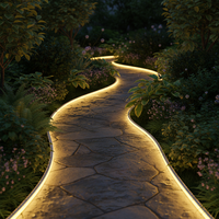 Bande LED COB à contrôle à distance par application, CRI90, largeur 8mm, 12V, design sans points, pour salle de jeu, home cinéma, décoration de fête, USB