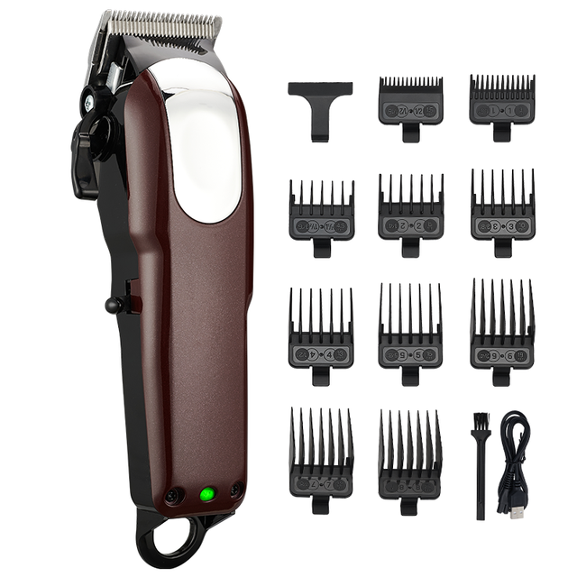 Professional Electric Hair Clippers for Men Cordless and Hair Trimmer  for Barber and Beard Care