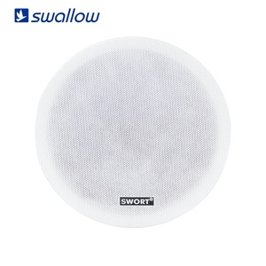 Altavoz de Techo Duradero con Carcasa Metálica sin Marco, Moderno, Pasivo, Comercial, de <span class=keywords><strong>5</strong></span> Pulgadas, Línea <span class=keywords><strong>PA</strong></span> de 100V para Música de Fondo - Product Image 3