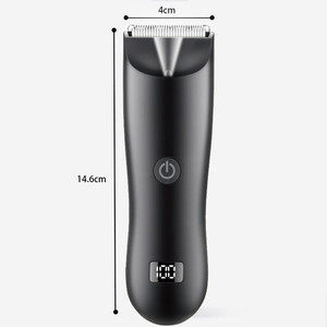 Recortadora de vello corporal OEM/ODM, recortadora de barba, afeitadora eléctrica para hombres, recortadora de vello púbico con luz, kit de aseo - Product Image 6