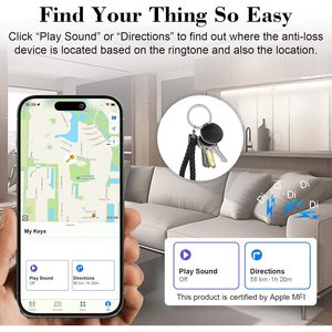 Traceur intelligent Ssltvti avec batterie rechargeable, étanche IP68, pour animaux de compagnie, compatible iOS, camping, randonnée, chasse - Product Image 5