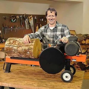 Machine de préparation de l'industrie des panneaux synthétiques Petite fendeuse de bois hydraulique électrique fendeur de quai de bois domestique d'hôtel de bureau - Product Image 6