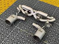 Sistema de Escape CGW CNC con Válvula Electrónica SS, Silenciador y Tubo de Bajada, Instalación Precisa con Molde CNC para Porsche 992 3.0T 2020-