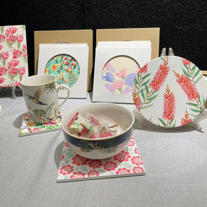 Dessous de plat en panneau dur essuyable pour plats chauds Casseroles et poêles Décor Coussinets isolants en liège <span class=keywords><strong>avec</strong></span> style mandala - Product Image 3