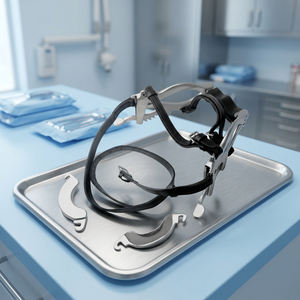Kit d'Écarteurs Dentaires Vétérinaires en Acier Inoxydable Réutilisable avec Sangles en Cuir, Écarteur Buccal pour Chien, Instrument Chirurgical pour Animaux - Product Image 4