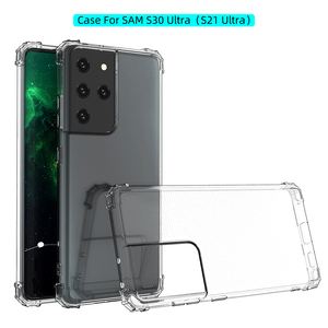 Coques de téléphone portable pour Samsung S21 Ultra, protection intégrale 360° en gel souple antichoc TPU avec protection d'objectif caméra 3D Airbag - Product Image 5