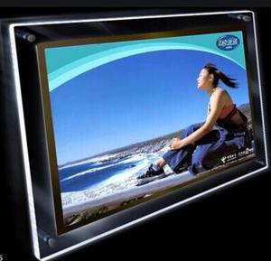 2025 duy nhất và đôi Side LED siêu mỏng hộp Đèn giá rẻ Slim cạnh Thắp Sáng Khung hình LED hộp Đèn cho cửa sổ hiển thị - Product Image 5