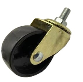 Leichte schwarze pp Gummi goldene Halterung Gabel Möbel Luxus Stil Lenk rolle Rolle - Product Image 3