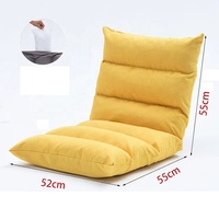 Meilleure vente chaise de sol japonaise canapé paresseux pliant en tissu tatami canapé paresseux fauteuil de détente