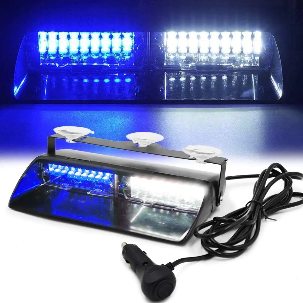 All'ingrosso Car Interior decorativo emergenza Led Dash Strobe Light parabrezza cruscotto Flash Warning Light Bar