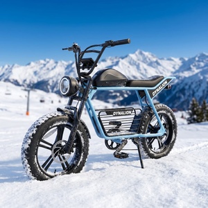 Bicicleta Eléctrica de Largo Alcance con Llantas Anchas y Batería Extraíble para Desplazamientos Diarios y Regalos - Product Image 2