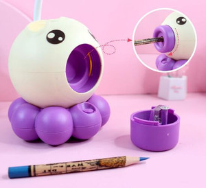 Taille-<span class=keywords><strong>crayon</strong></span> créatif en forme de pieuvre, porte-stylo, <span class=keywords><strong>lampe</strong></span> de table <span class=keywords><strong>LED</strong></span> - Product Image 5