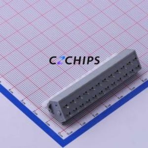 KF243-5.0-12P Spring Terminal Block Through hole Component (THT),P=5mm Connector 5mm 12P 12 17A - Product Image 2