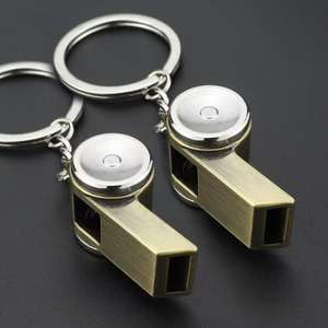 Llaveros de metal de supervivencia al aire libre con silbato de emergencia de tira reflectante para árbitros deportivos-Accesorios esenciales - Product Image 2