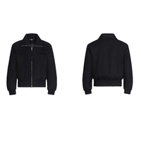 Nouvelle Veste Bomber Homme Légère et Tendance de Haute Qualité, Col Revers, Coupe-Vent Zippé, Style Décontracté et Sportif