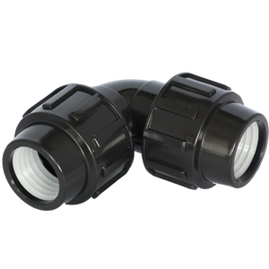 Compresión PP Fitting Tubería de plástico y Fitting Pn16 Hembra Bend Codo Fitting en stock para la venta - Product Image 3