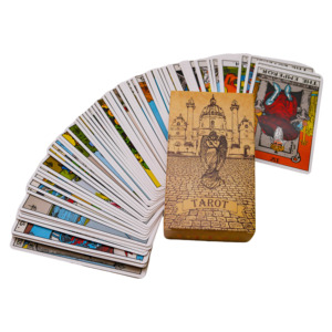 Cita directa de fábrica Cartas de <span class=keywords><strong>tarot</strong></span> <span class=keywords><strong>Preguntas</strong></span> y tarjetas de oráculos Papel personalizado Afirmación Oráculos al por mayor - Product Image 2