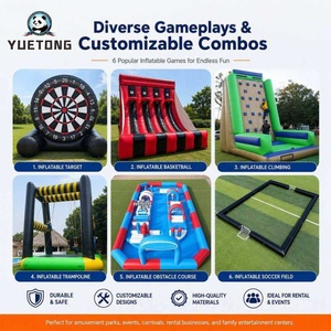 Gioco Interattivo Yuetong per Lancio degli Anelli, Divertente per Adulti e Bambini, Noleggio per Feste, Gioco Gonfiabile Interattivo - Product Image 4
