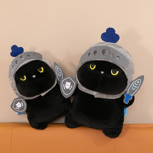 Nuevo y Creativo Peluche de Gato Caballero de Dibujos Animados, Juguete de Peluche Suave de Algodón, Alivia el Estrés, Muñeco Adorable, Regalos para Niños - Product Image 3