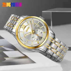 Reloj de Pulsera Clásico Skmei para Hombre, Reloj de Cuarzo con Movimiento Japonés, Resistente al Agua 3 ATM, en Existencia, Modelo 9319 - Product Image 6