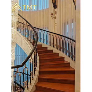 Antike Edelstahl-Geländerpfosten, Hauptpfosten für Treppen, Dekorative Metallsäulen - Product Image 1