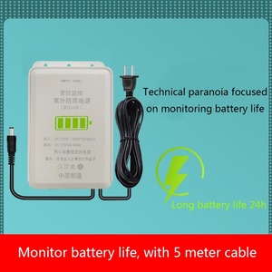 Fuente de alimentación de 24 horas para UPS, batería de iones de litio recargable de 12V CC, batería de iones de litio de 14400mAh, respaldo para cámara de seguridad <span class=keywords><strong>IP</strong></span> WiFi - Product Image 3