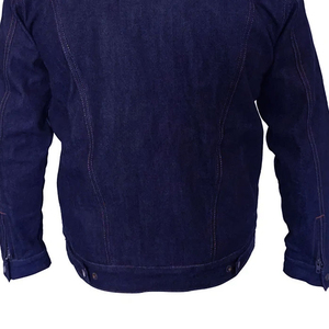 High Quality <b>Lightweight</b> Men's <b>Denim</b> <b>Jacket</b> Plain Dyed Breathable Waterproof Reversible Winter Casual Wear <b>Denim</b> <b>Jacket</b> For Men - Product Image 6
