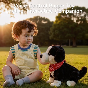Juguete Interactivo Realista de <span class=keywords><strong>Border</strong></span> <span class=keywords><strong>Collie</strong></span> 2025, Regalos Educativos, Perro de Peluche que Canta y Camina con Control por Voz para Niños Mayores de <span class=keywords><strong>3</strong></span> Años - Product Image 2