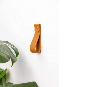 2021 YY Crochet <span class=keywords><strong>mural</strong></span> en cuir moyen pour <span class=keywords><strong>porte</strong></span>-serviettes de salle de bain - Product Image 3