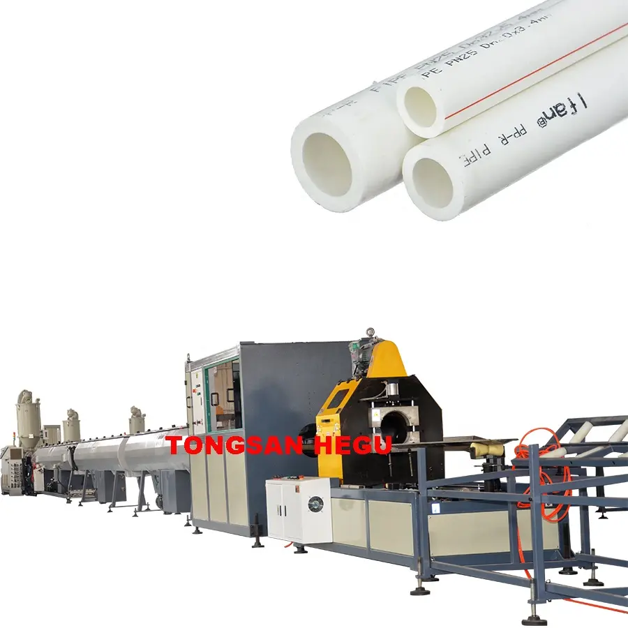 Hot And Cold Water Plumbing Special PPR Pipe Machines Plastic PP PE Pipe Extrusion Line Manufacturer Extruder Equipment