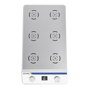 LICHEN MSM Agitateur Magnétique Multipostes 3/6/9 Postes 1500rpm, Écran LCD + Cadran Stratifié – pour Mélange de Laboratoire Parallèle en Pharma et Chimie - Product Image 4