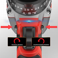 Vente d'usine, batterie Rechargeable multifonctionnelle 21V, tournevis à percussion, perceuse à marteau électrique