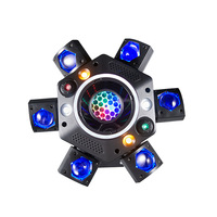 Projecteur LED rotatif 120W IP65 à commande vocale pour ambiance KTV et piste de danse
