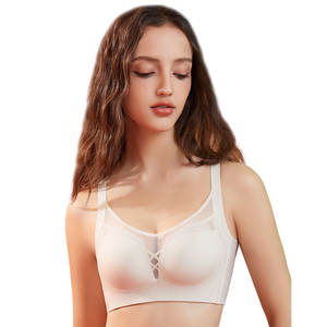 Soutien-gorge sans armatures pour femmes à petite poitrine, fin, respirant, sans coutures, effet push-up - Product Image 5