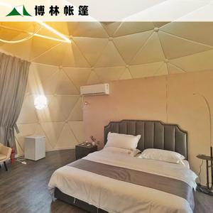 Tente d'hôtel-resort, hébergement de voyage, tente sphérique pour site panoramique, dôme de camping, tente étoilée, chambre étoilée - Product Image 4
