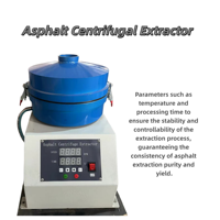 Extractor Centrífugo Soxhlet para Asfalto y Betún, Capacidad 1500/3000g, 1 Año de Garantía en Equipos de Prueba de Asfalto