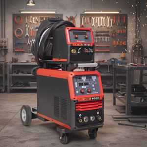 Soldadora de Arco Refrigerada por Aire SANYU <span class=keywords><strong>MIG</strong></span>-500A de Alta Velocidad, Soldadora Inverter <span class=keywords><strong>MIG</strong></span> <span class=keywords><strong>con</strong></span> Funcionamiento sin Pulsos para Uso Portátil - Product Image 1