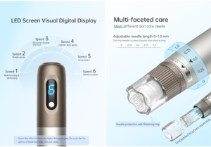 Hottest Hydra bút H3 DR bút không dây Derma Bút tự động ứng dụng huyết thanh microneedle máy hoạt động dễ dàng - Product Image 4