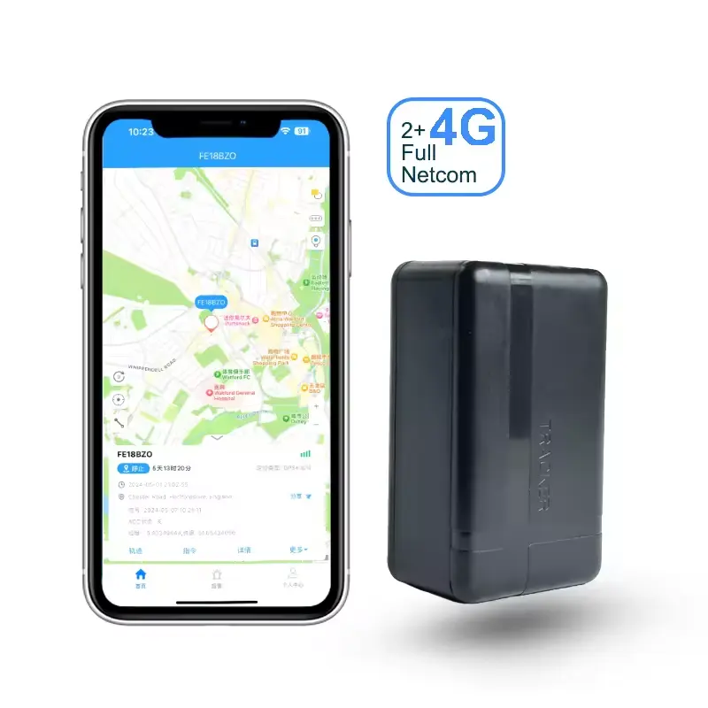 Rastreador GPS sem fio de longa espera 6000mAh GPS de rede sem fio para carro sem acesso GPS de longa espera com rastreamento de ativos GPS de aluguel de carro de 3 anos