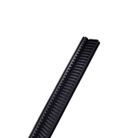 Rail latéral coulissant de taille moyenne sur mesure pour porte de chambre froide, rail anticollision usiné avec précision